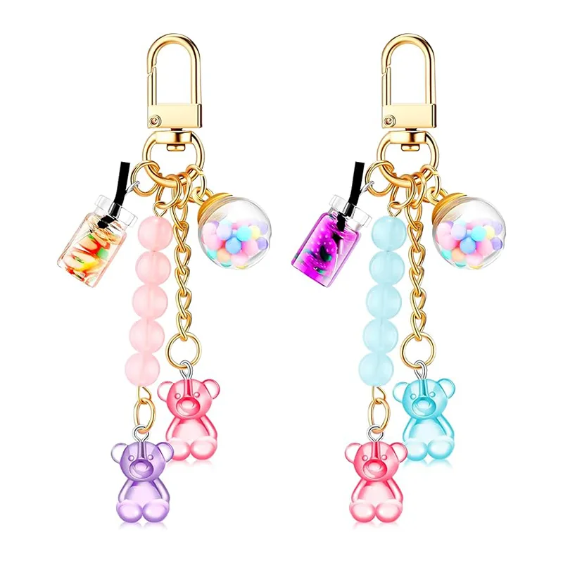 Chaveiro de material acrílico