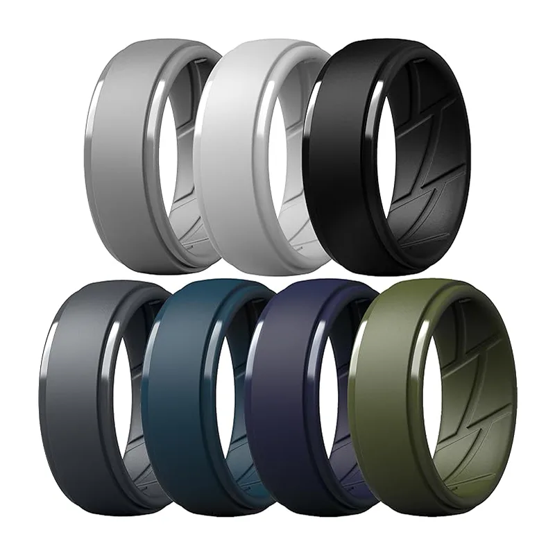 Anel de homem para alívio de estresse de basquete de ajuste