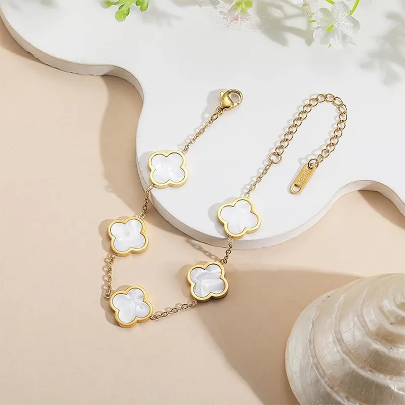 Women Trendy Lucky Alloy Bracelet