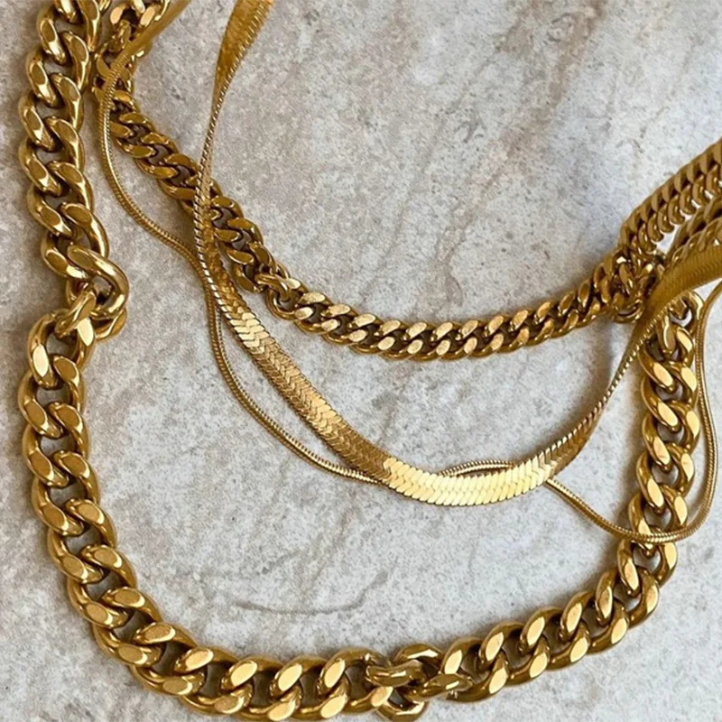 Women Gold Plated Women Fashion Necklace