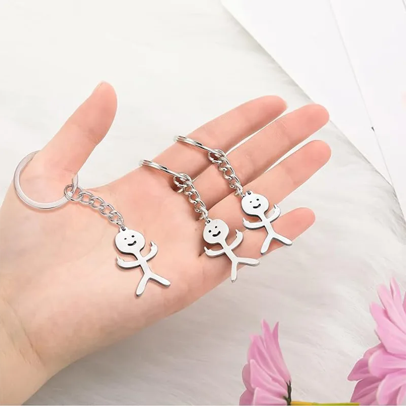 Chaveiro de aço inoxidável